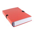 Chemise à dos extensible N'CLIP, A4, rouge EXACOMPTA