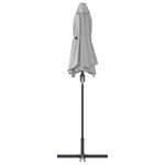 vidaXL Parasol de jardin Couleur sable 370 x 197 x 239 cm