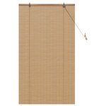 vidaXL Stores et Occultants Marron Clair 80 x 160 cm Bambou