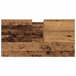 vidaXL Armoire lavabo vieux bois 65x33x60 cm bois d'ingénierie