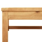 vidaXL Salon de jardin 4 Pièces avec coussins Bois d'acacia solide