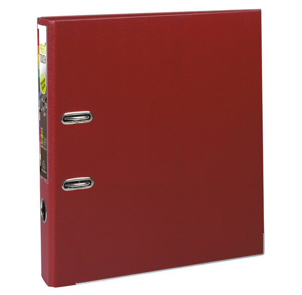 Classeur à levier Prem'Touch dos 50mm A4 bordeaux x 10 EXACOMPTA