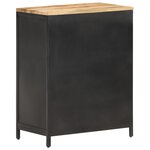 vidaXL Buffet 60x35x78 cm Bois de manguier massif brut