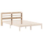 vidaXL Tête de lit avec étagères 160 cm bois massif de pin
