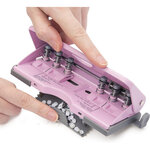 Perforateur multi-trous pour agenda  rose RAPESCO