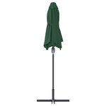 vidaXL Parasol de jardin Vert 380 x 196 x 235 cm