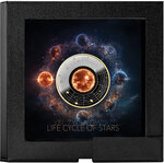 Monnaie SUN LIKE STAR Life Cycle of Stars Argent 500 Francs Cameroon 2026