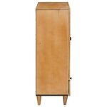 vidaXL Haut Armoire avec tiroir Marron clair 60 x 33 x 100 cm