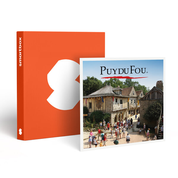 SMARTBOX - Coffret Cadeau Billets Puy du Fou® 2026 - 1 jour pour 1 adulte et 2 enfants -  Multi-thèmes