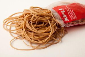 Bracelets Caoutchouc 120X5 100Gr.