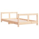 vidaXL Cadre de lit pour enfant 80x160 cm bois de pin massif