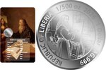 Pièce de monnaie en Argent 1 Dollar g 0.062 (1/500 oz) Millésime 2026 MONA LISA 1/500 (PRÉCOMMANDE)
