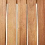 vidaXL Table de jardin 110x67x74 cm Bois d'acacia massif