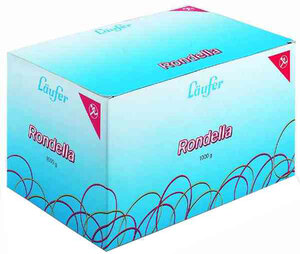 boite de 1 Kg Elastique rouge Diametre 40 mm LÄUFER
