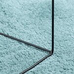 vidaXL Tapis OVIEDO à poils courts vert 80x250 cm