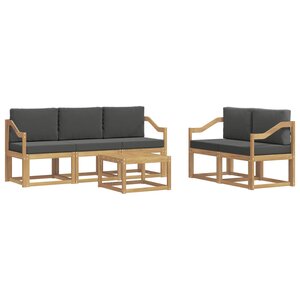 vidaXL Ensemble de canapés d'extérieur 6 pc