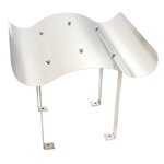 vidaXL Capot de cheminée Acier inoxydable 40 x 40 x 36 cm