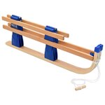 vidaXL Traîneau pliable en bois 110 cm