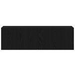 vidaXL Ensemble meuble TV 4 Pièces Chêne noir 130 5 x 30 x 140 cm