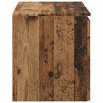 vidaXL Cabinet de Salle de Bain Mural Bois ancien 62 5 x 44 5 x 50 cm