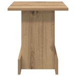 vidaXL Table d'appoint Chêne artisanal 35 5 x 35 x 40 cm