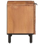 vidaXL Cabinet de chevet 2 Pièces Marron 40 x 33 x 46 cm