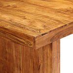 vidaXL Table de salle à manger 180x90x75 cm Bois solide d'acacia