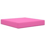 vidaXL Coussin de canapé d'extérieur 3 Pièces Rose Polyester