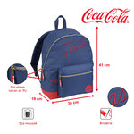 Sac à dos Coca Cola Tasty 1 compartiment et poche matelassée pour ordinateur