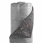 vidaXL Polaire pour Piscine Gris 1 x 50 m Polyester et coton