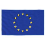 vidaXL Drapeau Union Européenne 90x150 cm