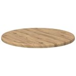 vidaXL Plateau de table chêne artisanal 40 x 40 x 1 5 cm