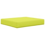 vidaXL Coussin de canapé d'extérieur 2 Pièces Vert Polyester