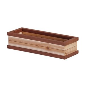Axi Bac A Fleurs En Bois De Cèdre