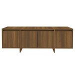 vidaXL Meuble TV Chêne marron 120x30x40 5 cm Bois d'ingénierie