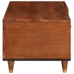 vidaXL Tables basses Marron 80 x 50 x 40 cm