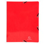 Classeur à élastiques 2 anneaux 15mm Iderama - A4 couleurs aléatoires x 20 EXACOMPTA