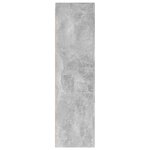 vidaXL Meubles TV 2 Pièces Gris béton 30 5x30x110 cm Bois d’ingénierie