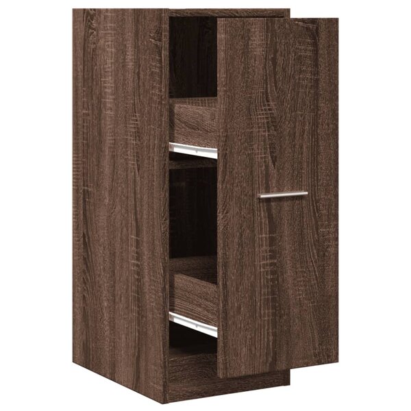 vidaXL Armoire apothicaire chêne marron 30x41x77 5cm bois d'ingénierie
