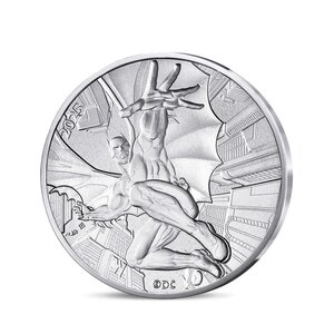 DC COMICS Monnaie de 10€ Argent BATMAN  le Chevalier noir