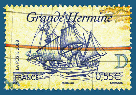 Carte postale prétimbrée - Grande Hermine - International