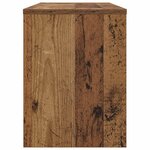 vidaXL Meuble TV Bois ancien 80 x 30 x 40 cm Bois d'ingénierie