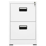 vidaXL Classeur Blanc 46x62x72 5 cm Acier
