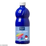 Gouache liquide 1.000 ml, bleu outremer LEFRANC BOURGEOIS