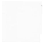 vidaXL Table de chevet Blanc brillant 40x39x40 cm