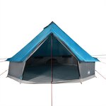 vidaXL Tente familiale tipi 6 personnes bleu imperméable