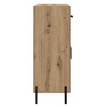 vidaXL Buffet Chêne artisanal 69 5 x 34 x 90 cm Bois d'ingénierie
