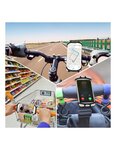 Wegoboard - support téléphone pour trottinette/vélo/moto rotatif 360°