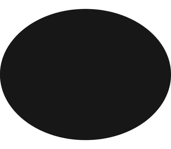 Tableau à Craie SILHOUETTE 38 x 30 cm Forme Ovale SECURIT