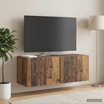 vidaXL Meuble TV mural Bois ancien 78 5 x 31 x 30 cm Bois d'ingénierie